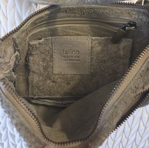 Latico Artisan Leather Mushroom Purse